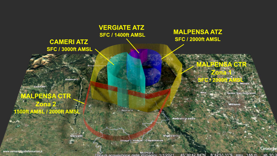 Control Zone di Malpensa