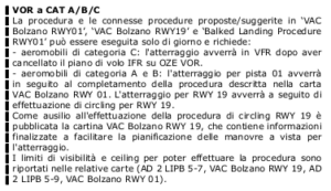 Procedure strumentali di Bolzano