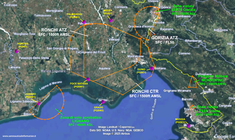 La Control Zone di Ronchi