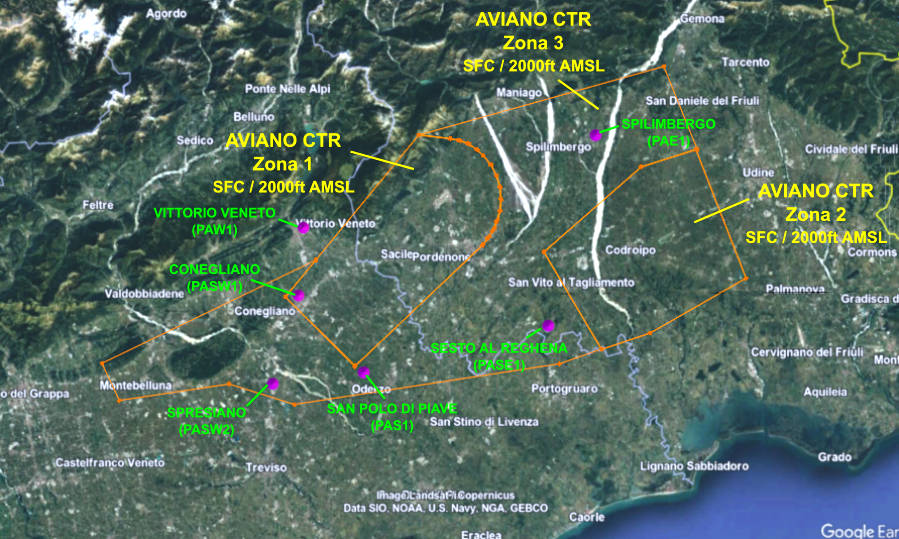 Control Zone di Aviano