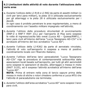 Aeroporti di Lucca e Oristano