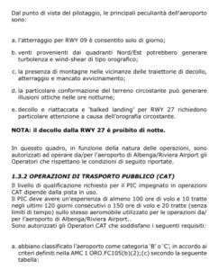 Aeroporti di Trieste e Albenga