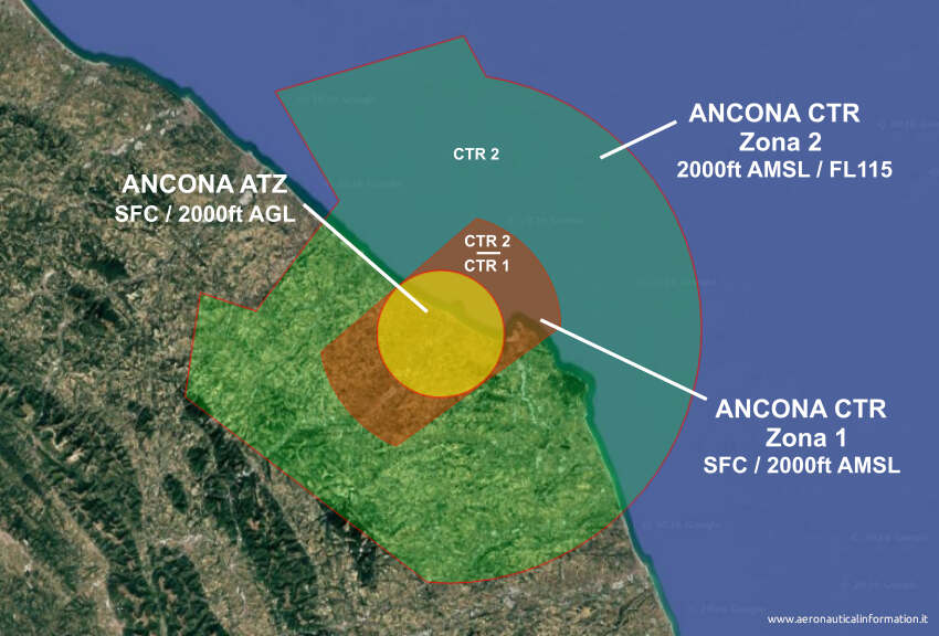 La Control Zone di Ancona